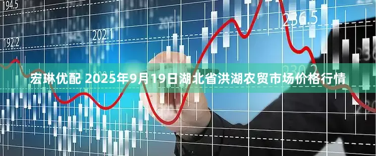 宏琳优配 2025年9月19日湖北省洪湖农贸市场价格行情