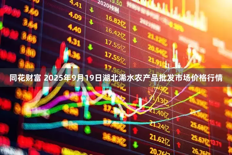 同花财富 2025年9月19日湖北浠水农产品批发市场价格行情